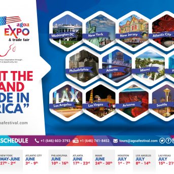 AGOA Expo City Tour Calendar